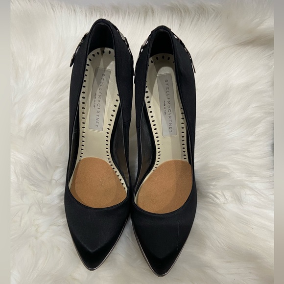 Stella McCarthey scarpa Tess s tunit silk satin heels - Picture 1 of 13